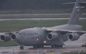 “Ngựa thồ” C-17 chở đoàn xe của Tổng thống Trump tới Đà Nẵng