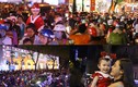 Biển người ra đường đón Giáng sinh ở Hà Nội-TPHCM