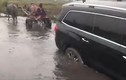 Video: Xem xe trâu giải cứu ô tô hạng sang thoát khỏi đường lầy