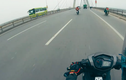 Video: Exciter "phóng như điên", va chạm xe máy và gây lật xe tải