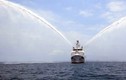 Vòi rồng của tàu Kiểm ngư lớn nhất Việt Nam mạnh cỡ nào?