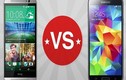 HTC One M8 “ăn đứt” Samsung Galaxy S5 