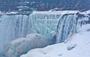 Ảnh băng giá hiếm thấy ở thác nước Niagara nổi tiếng