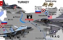 Mỹ-Nga-Thổ Nhĩ Kỳ “hội quân” ở trong và xung quanh Syria 