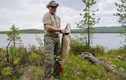 Putin câu được cá “khủng” nặng 21 kg