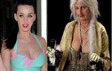 Katy Perry bỗng trở thành bà già nhăn nheo