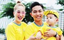 Vợ chồng Khánh Thi mang con trai đi chạy bộ từ thiện