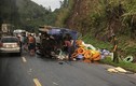 Tai nạn liên hoàn 4 người thương vong ở Dốc Cun, Hòa Bình