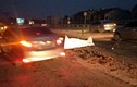 4 ô tô đâm nhau liên hoàn trên đường ra sân bay Nội Bài