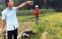 Ảnh: Hai thanh niên trộm chó bị vây bắt đánh giữa đồng