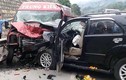 Ô tô đâm nhau trên cao tốc Nội Bài-Lào Cai: Xe 7 chỗ lấn làn