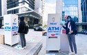 Mục sở thị “ATM khẩu trang” miễn phí đầu tiên cho người dân Hà Nội 