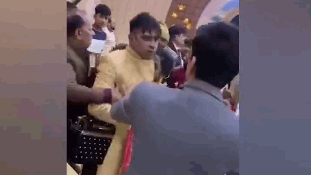 Video: Chú rể bị nhà gái đánh hội đồng giữa đám cưới 