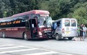 Hai ô tô chở khách va chạm tại Sa Pa, hơn chục người bị thương