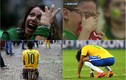 Cầu thủ, fan Brazil khóc lóc thảm thiết sau trận thua Đức