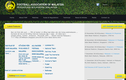 Website liên đoàn bóng đá Malaysia bị tấn công
