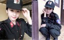 Nữ sinh cảnh sát đẹp tựa búp bê sợ... mạng xã hội 