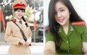 Hot girl CSGT xinh đẹp hay bị trêu khi làm nhiệm vụ