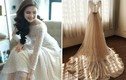 Dân mạng trầm trồ về váy cưới “khủng” của MC Mai Ngọc