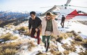 Nàng blogger 9X được cầu hôn bằng trực thăng trên núi tuyết