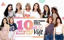 Top 10 hot girl Việt có lượng fan "khủng" nhất trong giới trẻ