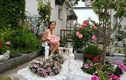 Vườn hoa đẹp mê ly của gia đình Việt ở Thụy Sĩ