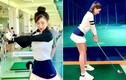 Hotgirl Hà Thành khiến cả sân golf “dán mắt” vì body nuột nà