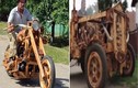 Nông dân chế tạo siêu xe sành điệu làm bằng gỗ