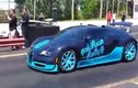 2 siêu xe Bugatti Veyron so tài bất phân thắng bại