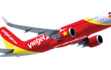 Máy bay của VietJetAir lại va vào chim trời