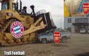 Ảnh chế Champions League: Xe lu Bayern Munich cán nát ôtô Arsenal