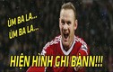 Ảnh chế bóng đá: Rooney hiện hình để khỏi bị “đá đít“