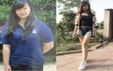 Hot girl giảm cân “đốt” 31 kg trong 6 tháng gây choáng