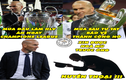 Ảnh chế bóng đá: Zidane khiến cả thế giới bái phục