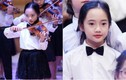 “Tiểu Châu Tấn” thể hiện thần thái khi trình diễn violin “cực phê“