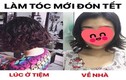 Đua nhau đi làm tóc dịp Tết, hội chị em lĩnh đủ vì các thảm họa