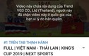 Thái Lan chặn hết video highlight trận đấu trên Youtube sau khi thua Việt Nam