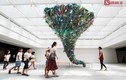 Loạt tác phẩm nghệ thuật khổng lồ biến hóa từ rác thải nhựa