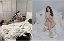 Soi căn phòng hot girl Hàn Hằng, “khiếp đảm” với quần áo ngập ngụa và rác
