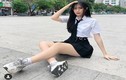 Ngồi vỉa hè xinh đẹp ngút trời, hot girl Việt được báo Trung Quốc gọi tên