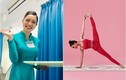 Bén duyên với Yoga, nữ tiếp viên hàng không khoe body vạn người thèm