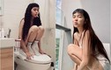 Đăng ảnh trong nhà tắm, Đỗ Khánh Vân làm netizen dụi mắt liên tục