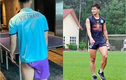 Vén quần quá đà, hậu vệ đội tuyển Việt Nam làm netizen bàn tán 