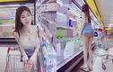 Mặc kiểu này đi siêu thị, hot girl Đài Loan gây tranh cãi