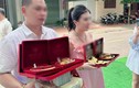 Đám cưới ở Quảng Ninh: Cô dâu đeo đầy vàng, mâm cỗ ngồn ngộn