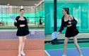 "Nhập môn" Pickleball, em gái Lê Công Vinh khoe sắc "cực nuột"