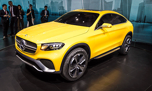 Tân binh GLE Coupe nhà Mercedes “toả sáng” tại Thượng Hải