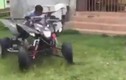 Sốc với màn drift điêu luyện của bé 5 tuổi bên môtô ATV