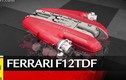 Khám phá động cơ V12 mới của siêu xe Ferrari F12 TdF