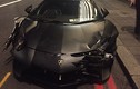 “Đấu” Bentley Continental GT, Lamborghini Aventador gặp nạn